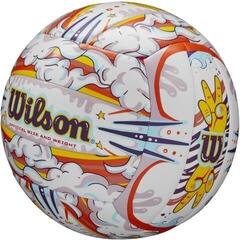 Rannavõrkpall Wilson Graffiti Peace Volleyball White/Orange - 2
