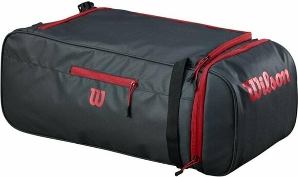 Tennistasche Wilson Duffle Bag Black/Red Tennistasche - 2