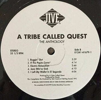 Vinyl Record A Tribe Called Quest - The Anthology (2 LP) - 3