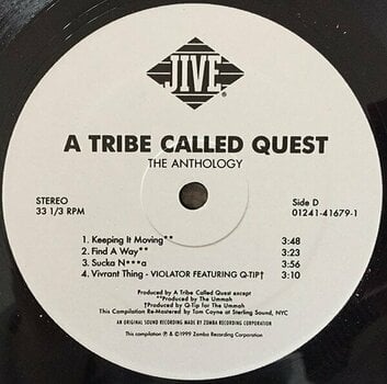 Vinyl Record A Tribe Called Quest - The Anthology (2 LP) - 5