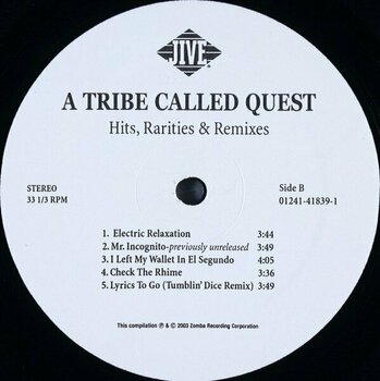 Vinyl Record A Tribe Called Quest - Hits, Rarities & Remixes (2 LP) - 3