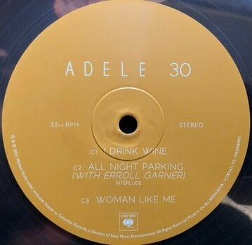 Vinyl Record Adele - 30 (Limited Edition) (Clear Coloured) (2 LP) - 4