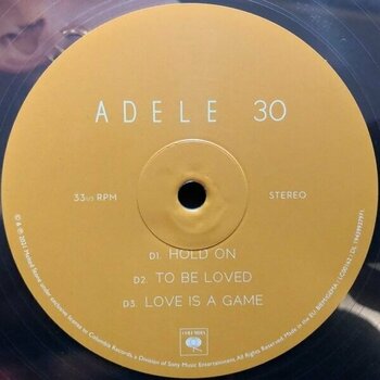 Vinyl Record Adele - 30 (Limited Edition) (Clear Coloured) (2 LP) - 5