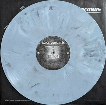 Vinyl Record Amon Amarth - Twilight Of The Thunder God (Remastered) (Grey Blue Marbled) (LP) - 3
