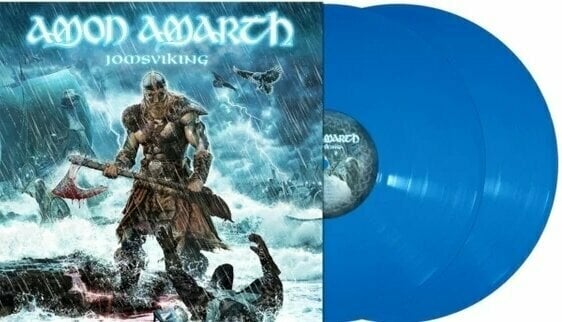 Δίσκος LP Amon Amarth - Jomsviking (Limited Edition) (Blue Sea Transparent) (2 LP) - 2