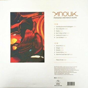 LP Anouk - Paradise And Back Again (Limited Edition) (Orange Coloured) (LP) - 4