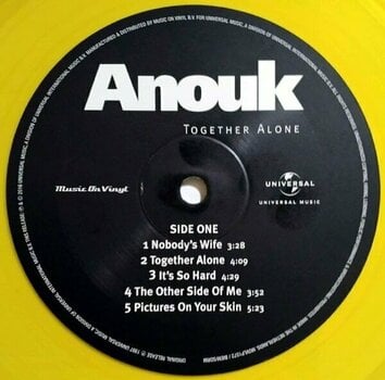 Vinyl Record Anouk - Together Alone (Limited Edition) (Yellow Coloured) (LP) - 2