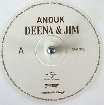 Vinyl Record Anouk - Deena & Jim (Limited Edition) (White Coloured) (2 LP) - 2
