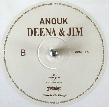 Vinyl Record Anouk - Deena & Jim (Limited Edition) (White Coloured) (2 LP) - 3