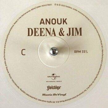 Vinylplade Anouk - Deena & Jim (Limited Edition) (White Coloured) (2 LP) - 4