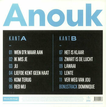 Schallplatte Anouk - Wen D'R Maar Aan (Limited Edition) (Silver Coloured) (LP) - 2