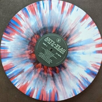 LP deska Anti-Flag - Die For The Government (Limited Edition) (Red/White/Blue Splatter) (LP) - 2