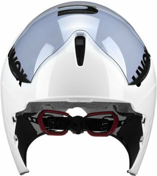Cyklistická helma UVEX Race 8 White/Black 59-61 Cyklistická helma - 3