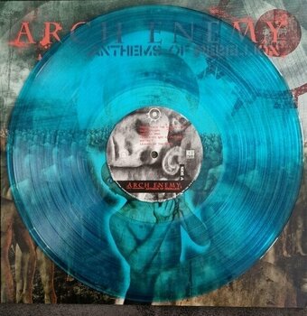 Disco de vinil Arch Enemy - Anthems Of Rebellion (Reissue) (Light Blue Transparent) (LP) - 2