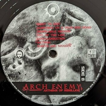 LP deska Arch Enemy - Anthems Of Rebellion (Reissue) (180g) (LP) - 3