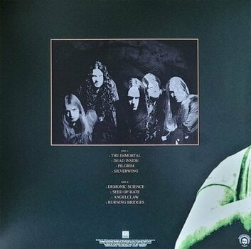 LP Arch Enemy - Burning Bridges (Reissue) (Green Transparent) (LP) - 3