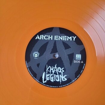 Vinyl Record Arch Enemy - Khaos Legions (Reissue) (Orange Coloured) (LP) - 2