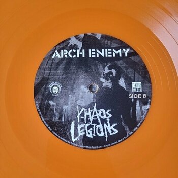 Vinyl Record Arch Enemy - Khaos Legions (Reissue) (Orange Coloured) (LP) - 3