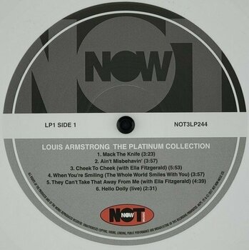 Hanglemez Louis Armstrong - The Platinum Collection (White Coloured) (3 LP) - 2