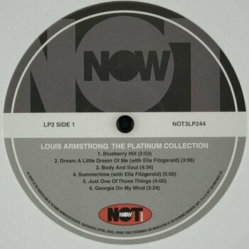 Vinyl Record Louis Armstrong - The Platinum Collection (White Coloured) (3 LP) - 4
