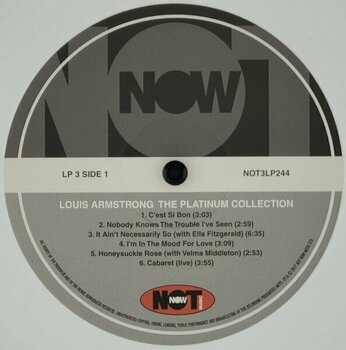 Disque vinyle Louis Armstrong - The Platinum Collection (White Coloured) (3 LP) - 6