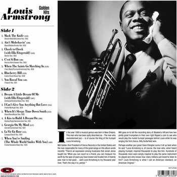 Disco in vinile Louis Armstrong - Golden Hits (180g) (Red Coloured) (LP) - 2