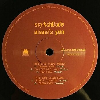 Vinyl Record Erykah Badu - Mama's Gun (Reissue) (180g) (2 LP) - 5