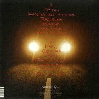 Vinyl Record Bastille - Bad Blood X (180 g) (10th Anniversary) (Crystal Clear Coloured) (7" Vinyl + LP) - 3