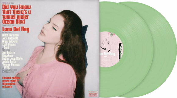 Płyta winylowa Lana Del Rey - Did You Know That There's A Tunnel Under Ocean Blvd (Limited Edition) (Green Coloured) (2 LP) - 2