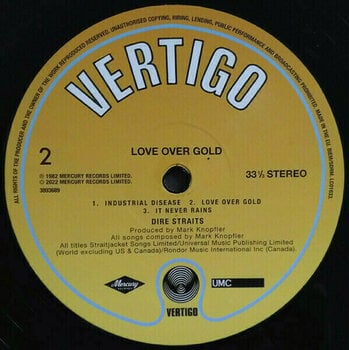 Płyta winylowa Dire Straits - Love Over Gold (RSD) (Limited Edition) (180g) (LP) - 3
