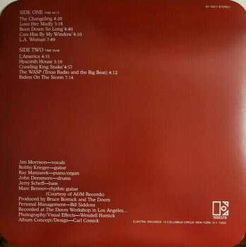 Грамофонна плоча The Doors - L.A. Woman (Reissue) (Yellow Coloured) (LP) - 5