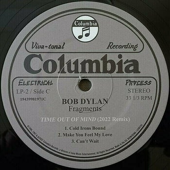 Vinyl Record Bob Dylan - Fragments (Time Out Of Mind Sessions) (1996-1997) (Reissue) (4 LP) - 4