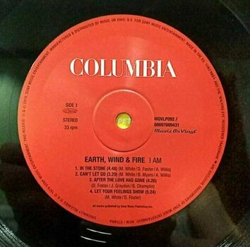 Vinyl Record Earth, Wind & Fire - I Am (Reissue) (180g) (LP) - 2