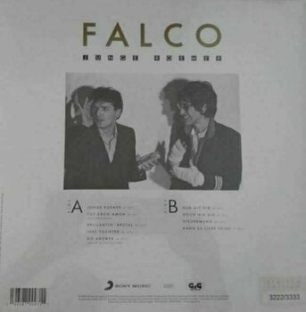 Disque vinyle Falco - Junge Roemer (The Gottfried Helnwein Edition) (Limited Edition) (LP) - 2