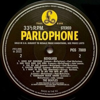 Schallplatte The Beatles - Revolver (Reissue) (Half Speed Mastered) (LP) - 3