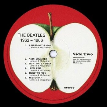 Vinyl Record The Beatles - 1962-1966 (Remastered) (3 LP) - 3