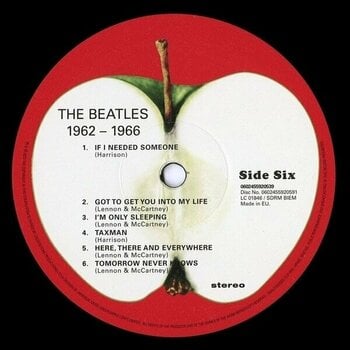LP The Beatles - 1962-1966 (Remastered) (3 LP) - 7