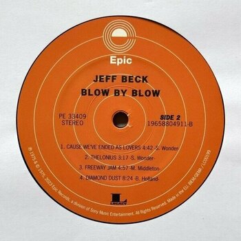 Vinyl Record Jeff Beck - Blow By Blow (Reissue) (LP) - 3