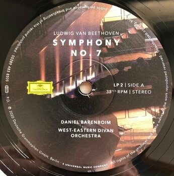 Disque vinyle Ludwig van Beethoven - Anne-Sophie Mutter, Yo-Yo Ma, Daniel Barenboim - Triple Concerto & Symphony No.7 (2 LP) - 4