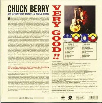 Disque vinyle Chuck Berry - Very Good!! 20 Greatest Rock & Roll Hits (LP) - 4