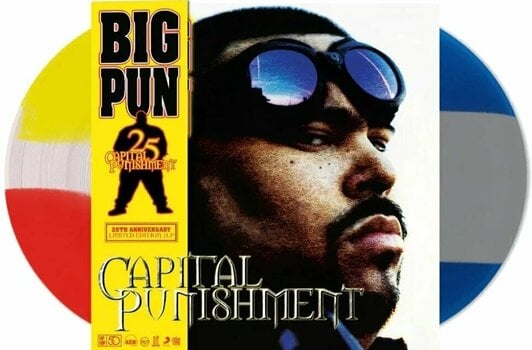 Disc de vinil Big Pun - Capital Punishment (Limited Edition) (Yellow, Red & Clear/Blue & Grey Coloured) (2 LP) - 2