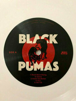 Vinyl Record Black Pumas - Black Pumas (Cream Coloured) (LP) - 2