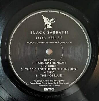 Hanglemez Black Sabbath - Mob Rules (Remastered) (2 LP) - 2