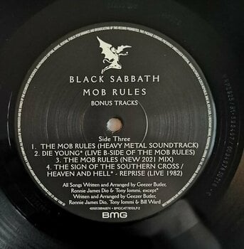 Płyta winylowa Black Sabbath - Mob Rules (Remastered) (2 LP) - 4