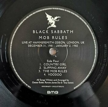 Vinyl Record Black Sabbath - Mob Rules (Remastered) (2 LP) - 5