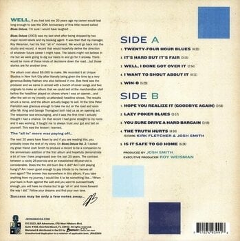 Disque vinyle Joe Bonamassa - Blues Deluxe Vol.2 (Blue Coloured) (180g) (LP) - 5
