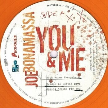 LP platňa Joe Bonamassa - You & Me (Orange Coloured) (180g) (2 LP) - 2
