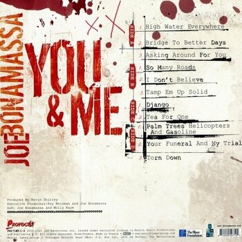 Δίσκος LP Joe Bonamassa - You & Me (Orange Coloured) (180g) (2 LP) - 6