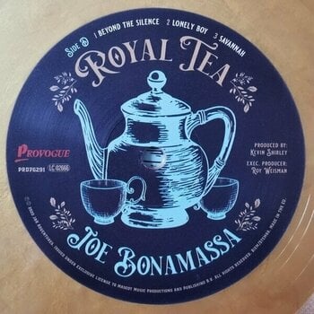 Vinyl Record Joe Bonamassa - Royal Tea (Limited Edition) (Gold Coloured) (2 LP + CD) - 6