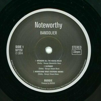 Vinyl Record Budgie - Bandolier (Reissue) (LP) - 2